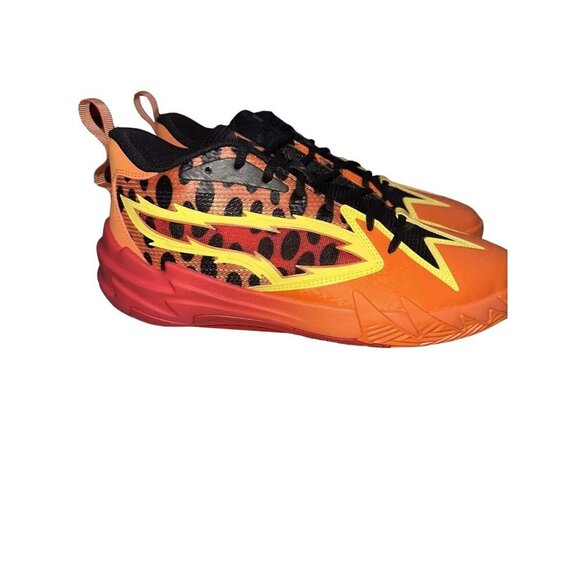 PUMA Cheetos x Scoot Zeros Flamin' Hot Leather Sneaker Kicks sz 14 collaboration - Picture 4 of 7